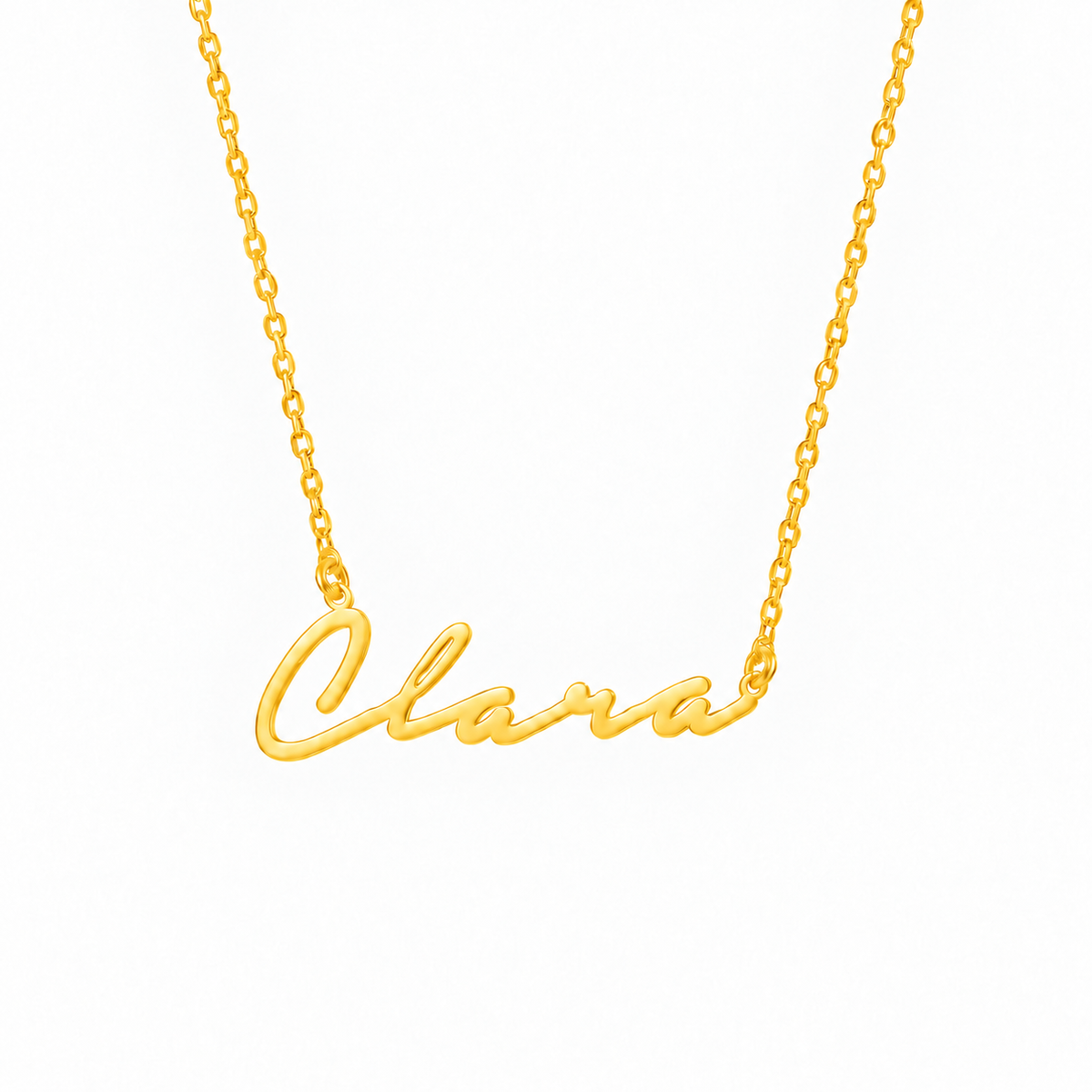 Namnhalsband - variant Clara M