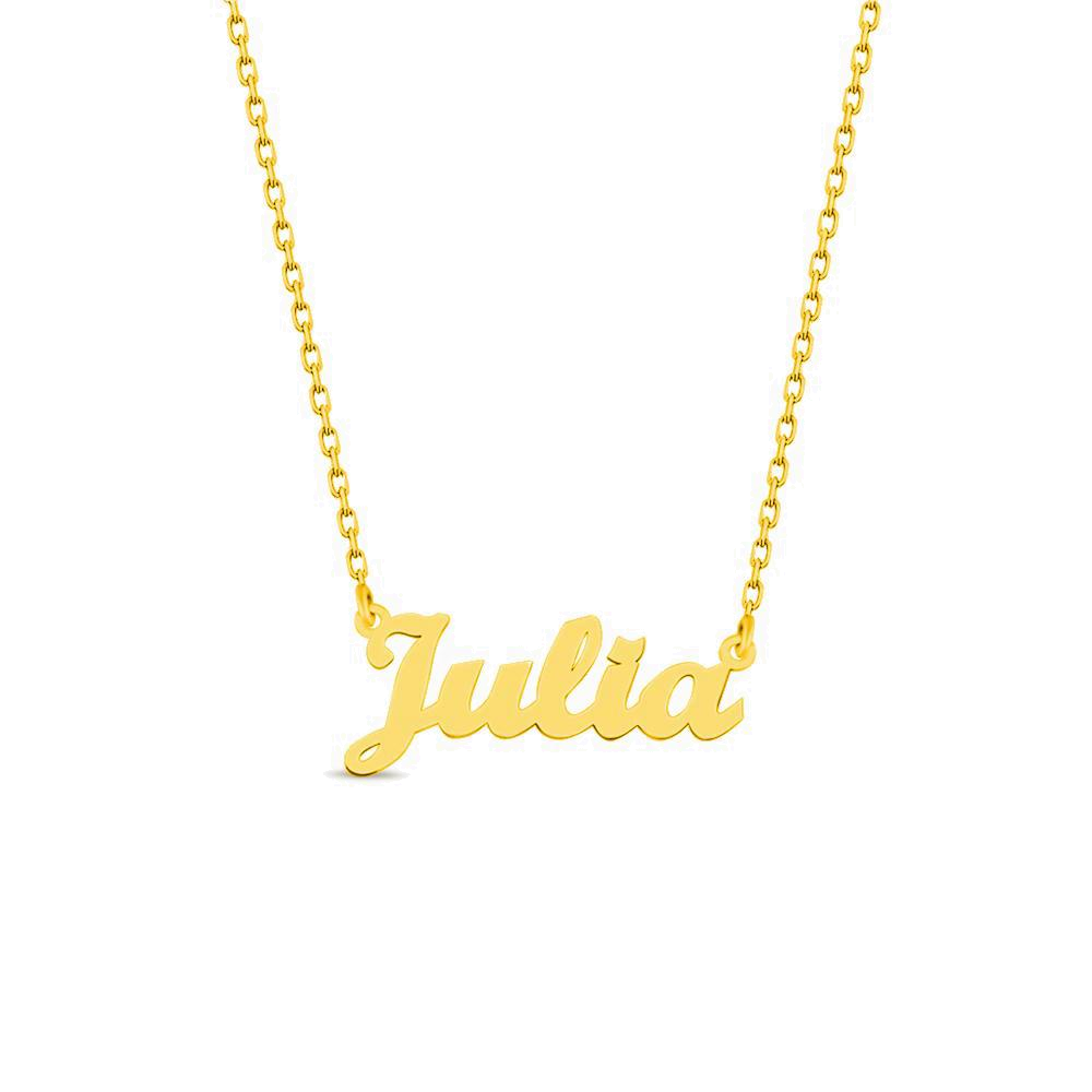 Name necklace - Julia variant