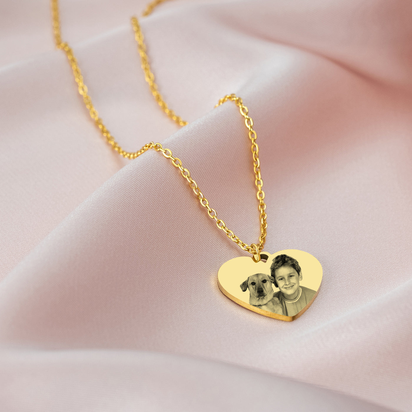 Necklace Photo Engraving