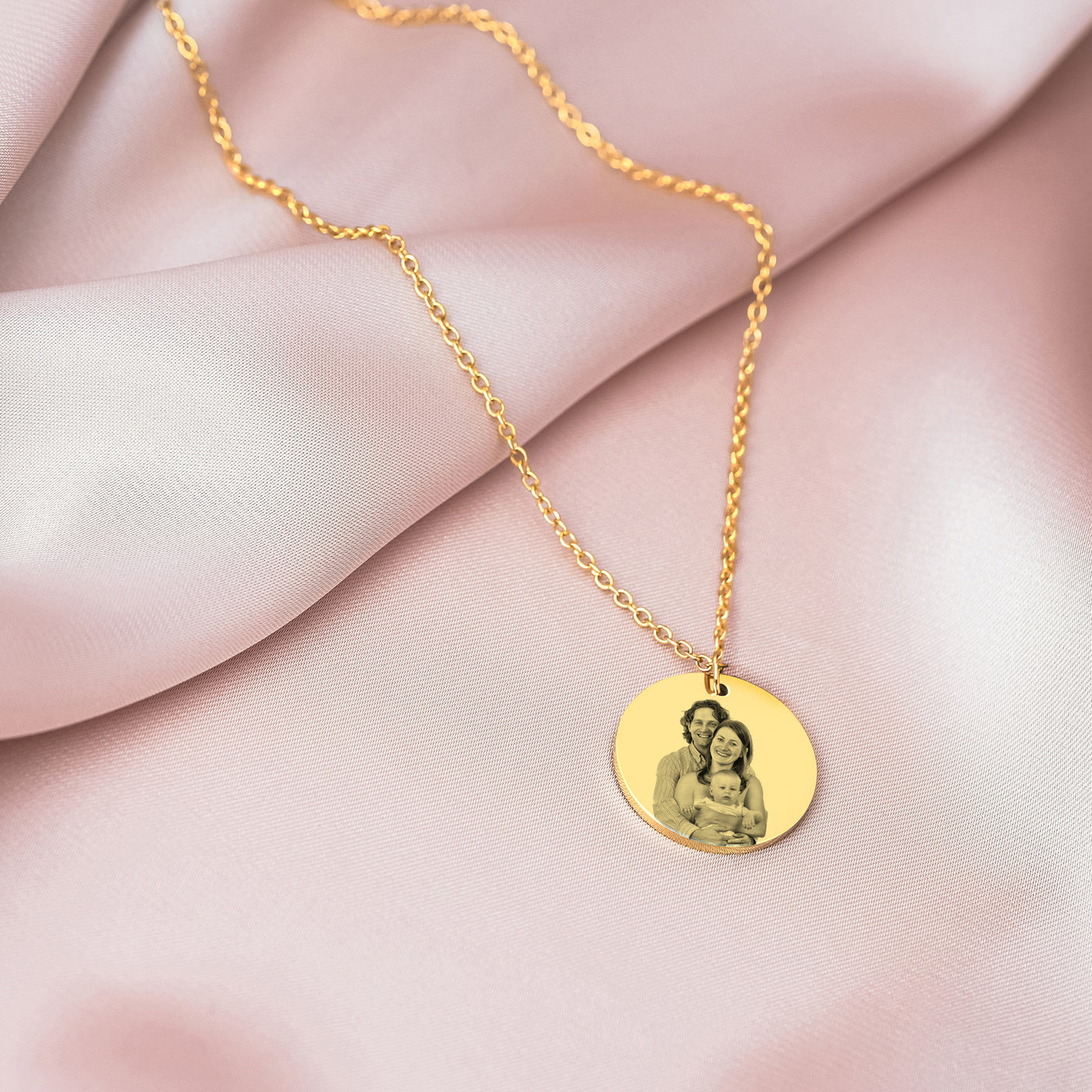 Necklace Photo Engraving