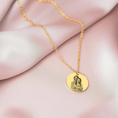 Necklace Photo Engraving