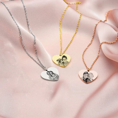 Necklace Photo Engraving