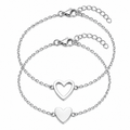 Mutter - Kind Armband Set mit Herz - OTANTO