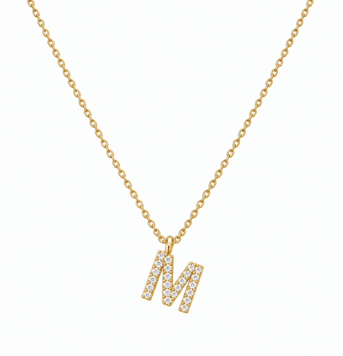Zirkonia Initial Halskette Set - OTANTO