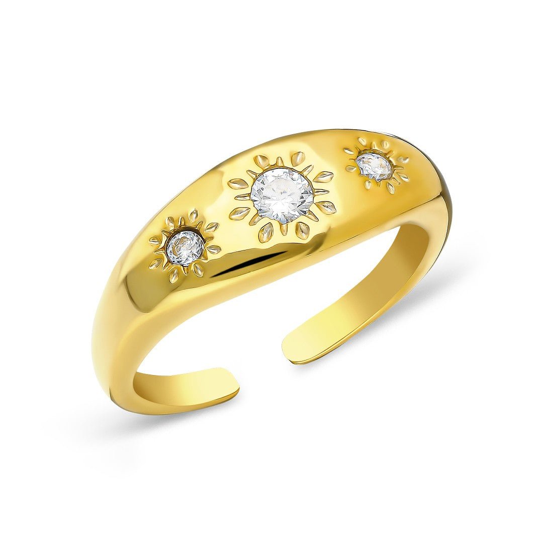 Zirkonia Sun Ring - OTANTO